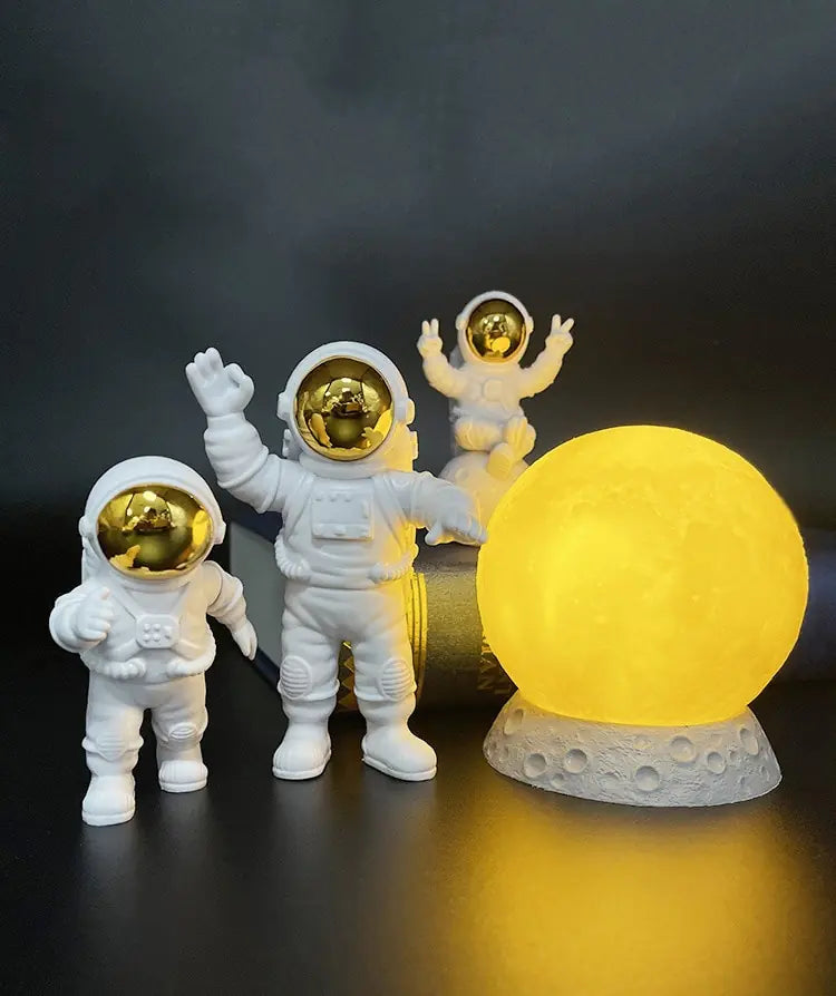 Astronaut Yellow Moon Ambient Light