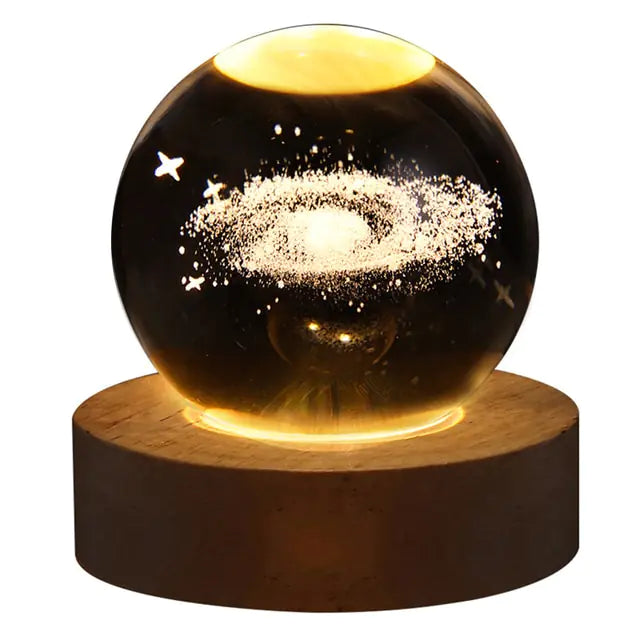 Glowing Crystal Ball Night Light