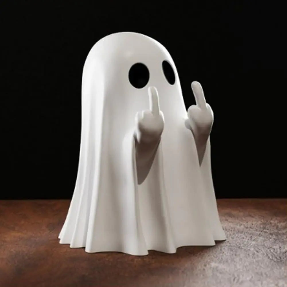 Halloween Middle Finger Love Ghost