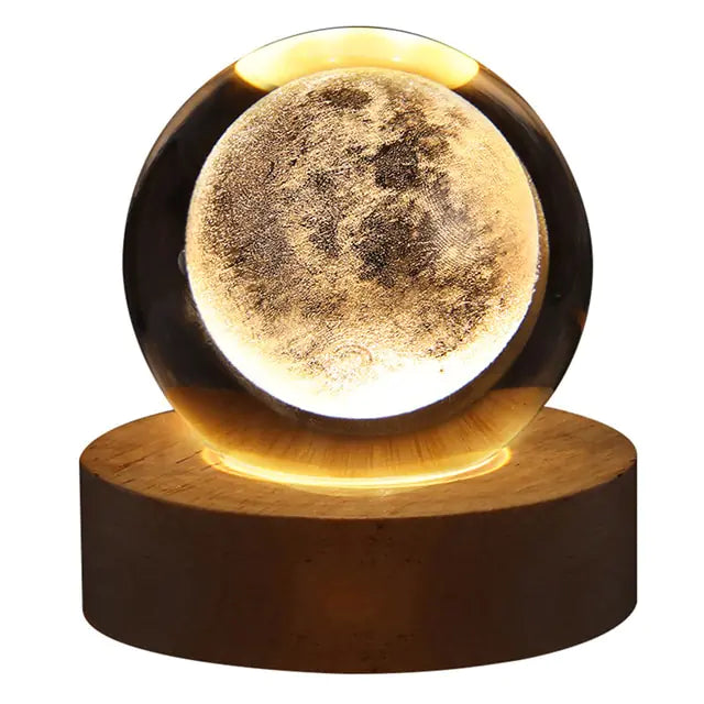 Glowing Crystal Ball Night Light