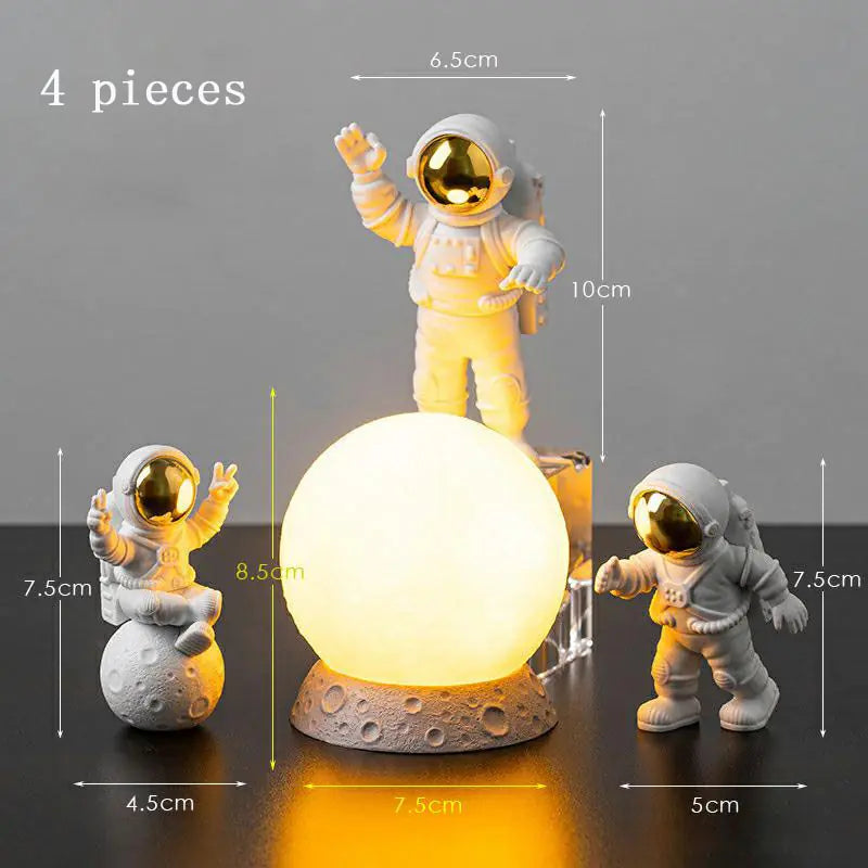 Astronaut Yellow Moon Ambient Light